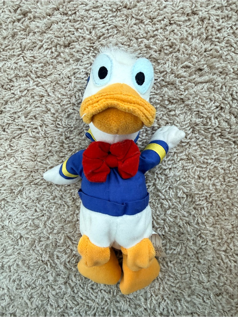 Disney-Inspired Donald Duck Plush Toy in Blue, Red, White and Yellow